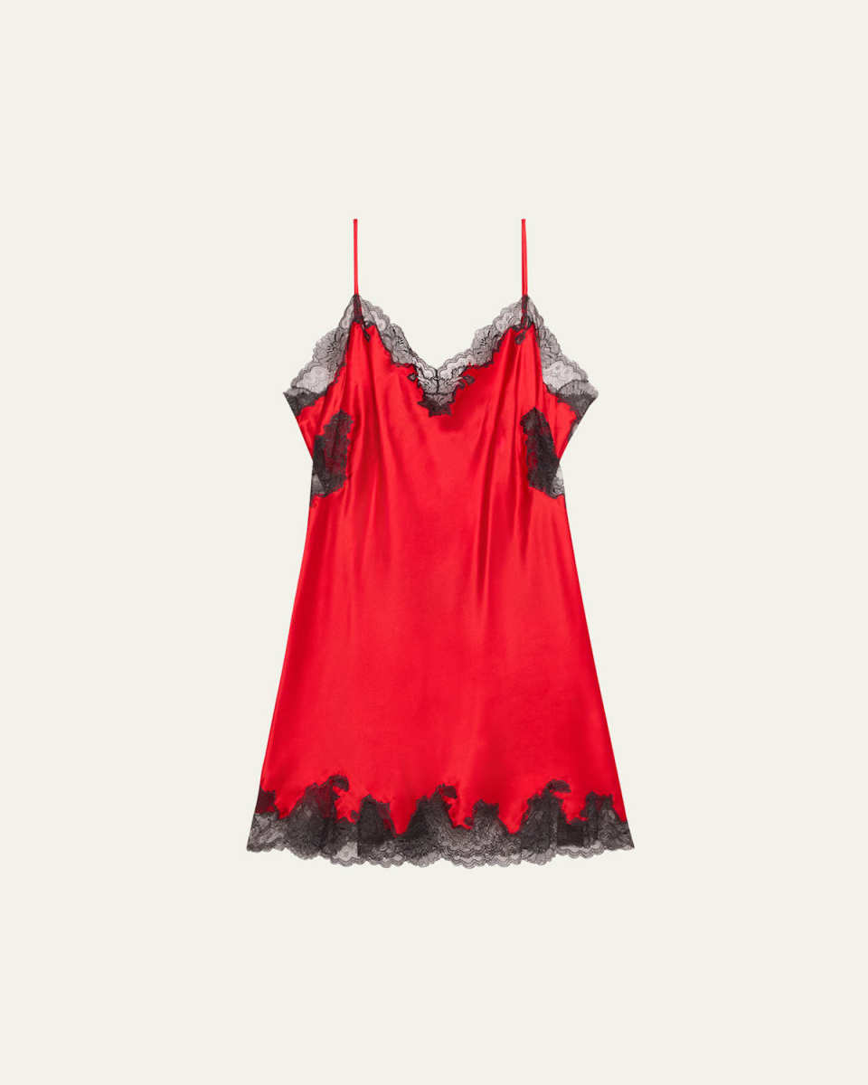 Lolita Lace-Trim Open-Back Chemis